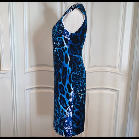 CACH’E Leopard/Snake Print Dress, Size 6 - Picture 9 of 12